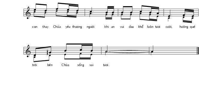 Sheet nhạc Bàn Tay Chúa Đó 2